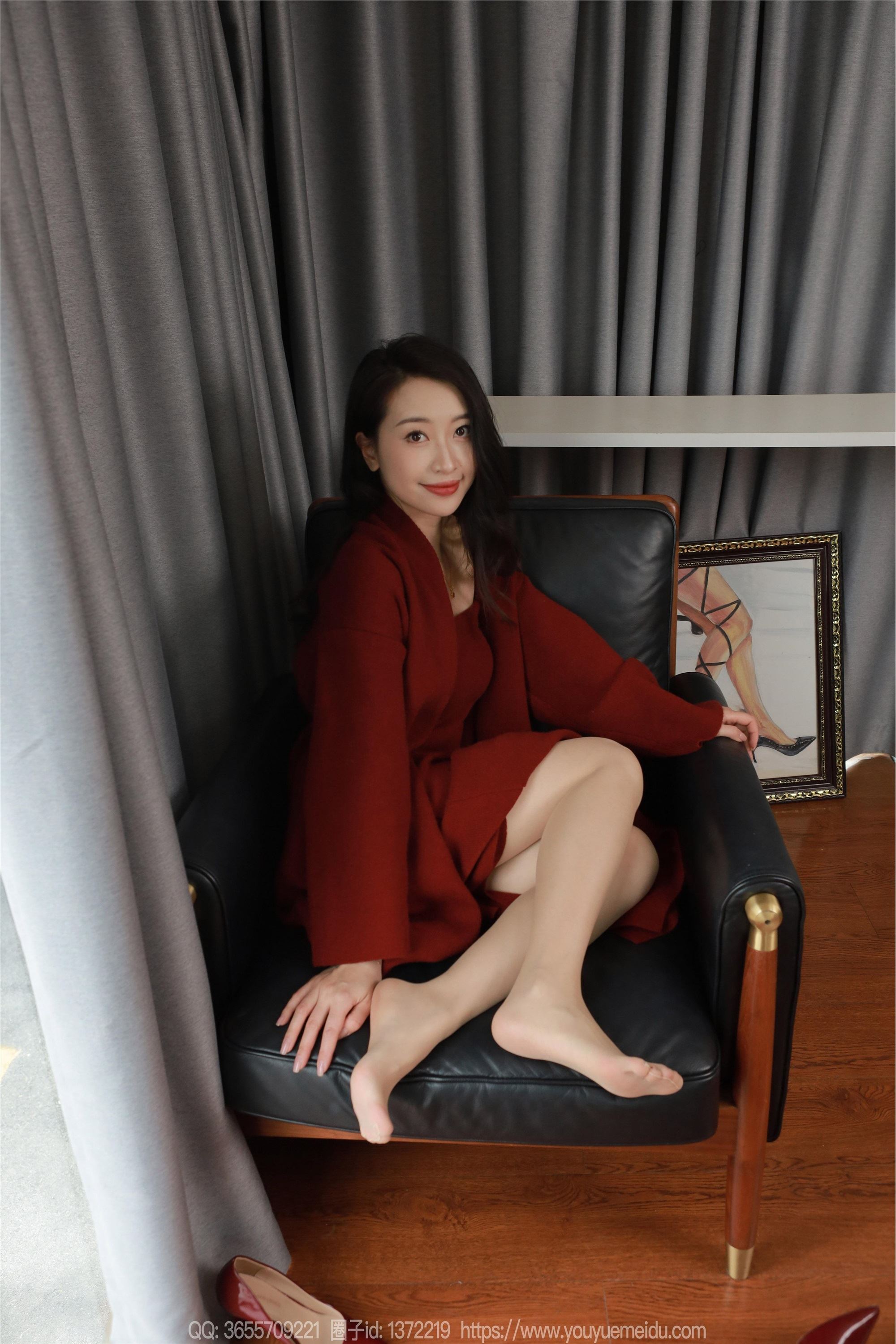 IESS异思趣向  2025.01.27 丝享家 1961 小婕《红色针织裙（上）》